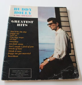 Buddy Holly and the Crickets Greatest Hits book UK Southern Music 1977 original - Picture 1 of 7
