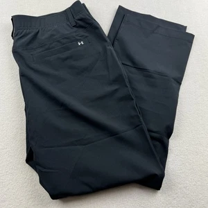 Pantalones de golf sueltos Under Armour para hombre talla 36x30 negros UA Match Play - Imagen 1 de 9