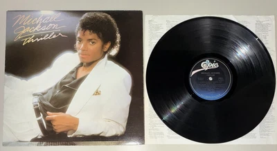 Michael Jackson - Thriller - Epic first press - Gatefold- Original inner - VG/VG - Image 1 of 4