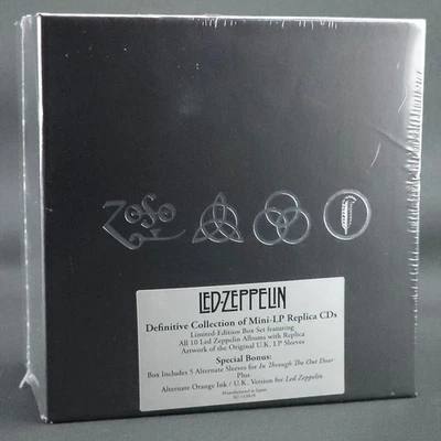 SEALED Led Zeppelin Definitive Collection 12 CDs Mini LP Replicas 2008 R2-513820 - Image 1 of 4