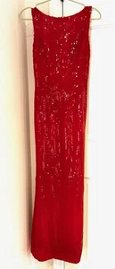 Vestido para mujer Moschino barato y elegante naranja lentejuelas Italia talla 4 gala boda - Imagen 1 de 13