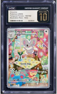 2024 Cinccino 183 Temporal Forces CGC 10 - Image 1 of 2