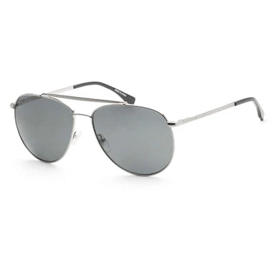 Gafas de sol Lacoste polarizadas gris piloto para hombre L177SP (033) Foto 1 de 2