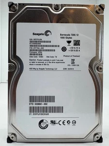 Seagate BarraCuda 7200.12 ST31000524AS Interne Festplatte 1TB 3,5" HDD SATA - Bild 1 von 4