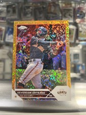 2023 Pro Debut CHROME~#93⭐AEVERSON ARTEAGA ⭐《GOLD MINI DIAMONDS》#/50 GIANTS