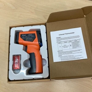 Neu VICI Berührungsloses digitales Infrarot Thermometer TM750A Temp. Reichweite -50°C-700°C - Bild 1 von 6