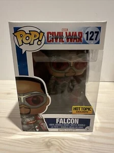 Funko Pop! Vinilo: Marvel - Falcon - Hot Topic (HT) (Exclusivo) #127 - Imagen 1 de 8