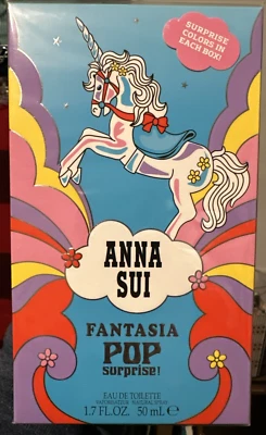 NiB NUEVO Anna Sui Fantasia Pop ¡Sorpresa! EDT Spray 1.7 OZ Fragancia Y2K Diseñador Foto 1 de 4