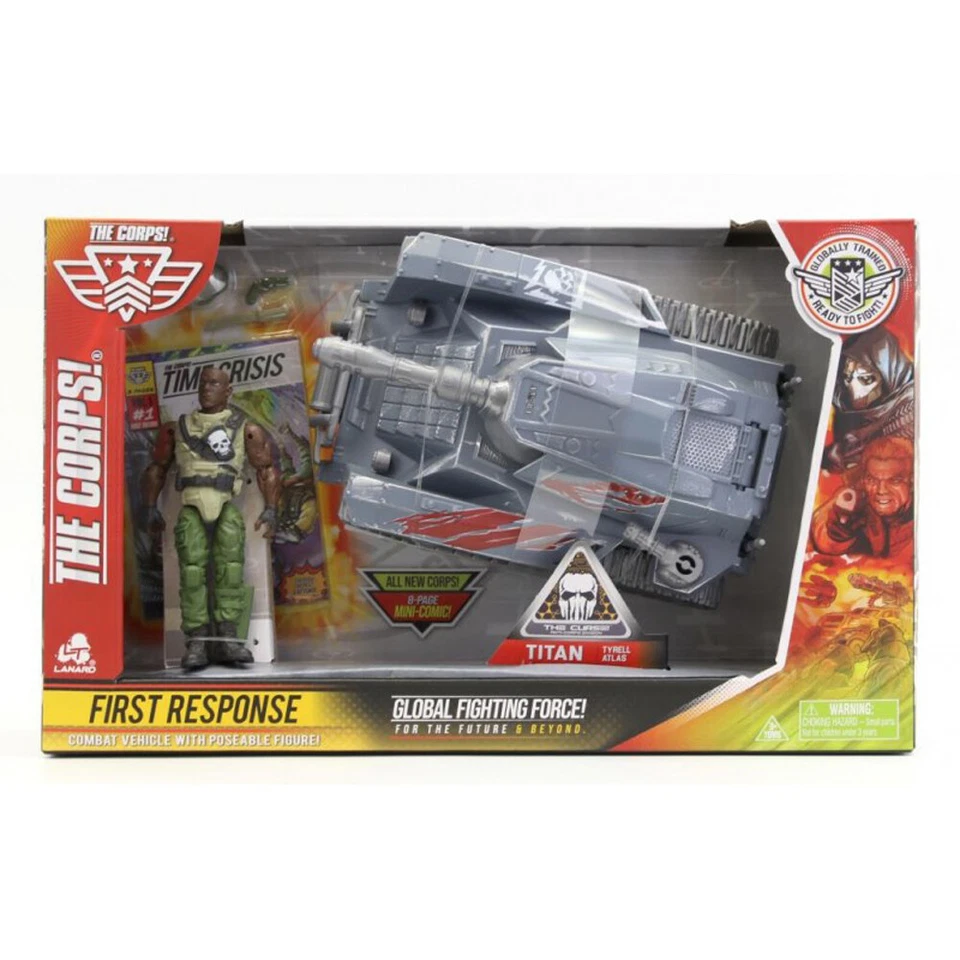 Lanard THE CORPS First Response Helicopter w/El Jefe Del Toro .