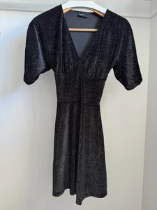 Blackmilk ALL THAT GLITTERS BLACK DRESS (XS) TITLE UNKNOWN Xmas/ New Yr Release - Bild 1 von 2