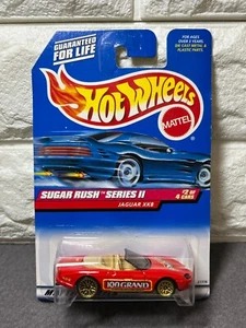 Hot Wheels Sugar Rush Series II #2 of 4 Cars Jaguar XK8 Collector #970 Red - Picture 1 of 4