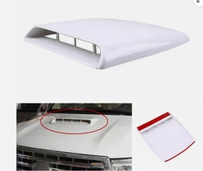 Universal Car SUV Air Flow Intake Hood Scoop Bonnet Vent Cover Decoration - Image 1 of 4