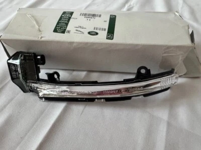 Indicador de lámpara lateral espejo puerta LH genuino Jaguar XF/F-Type/XE/XJ/XK T2H9672 Foto 1 de 4