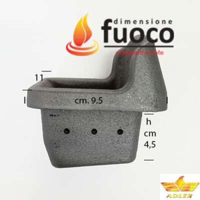 BRACIERE CROGIOLO STUFA PELLET ELLEDI MODELLO FUSION STAR GOOD Cod. 082-07-001N - Foto 4