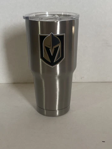 Vegas Golden Knights Stainless Steel Tumbler New in Box Cover