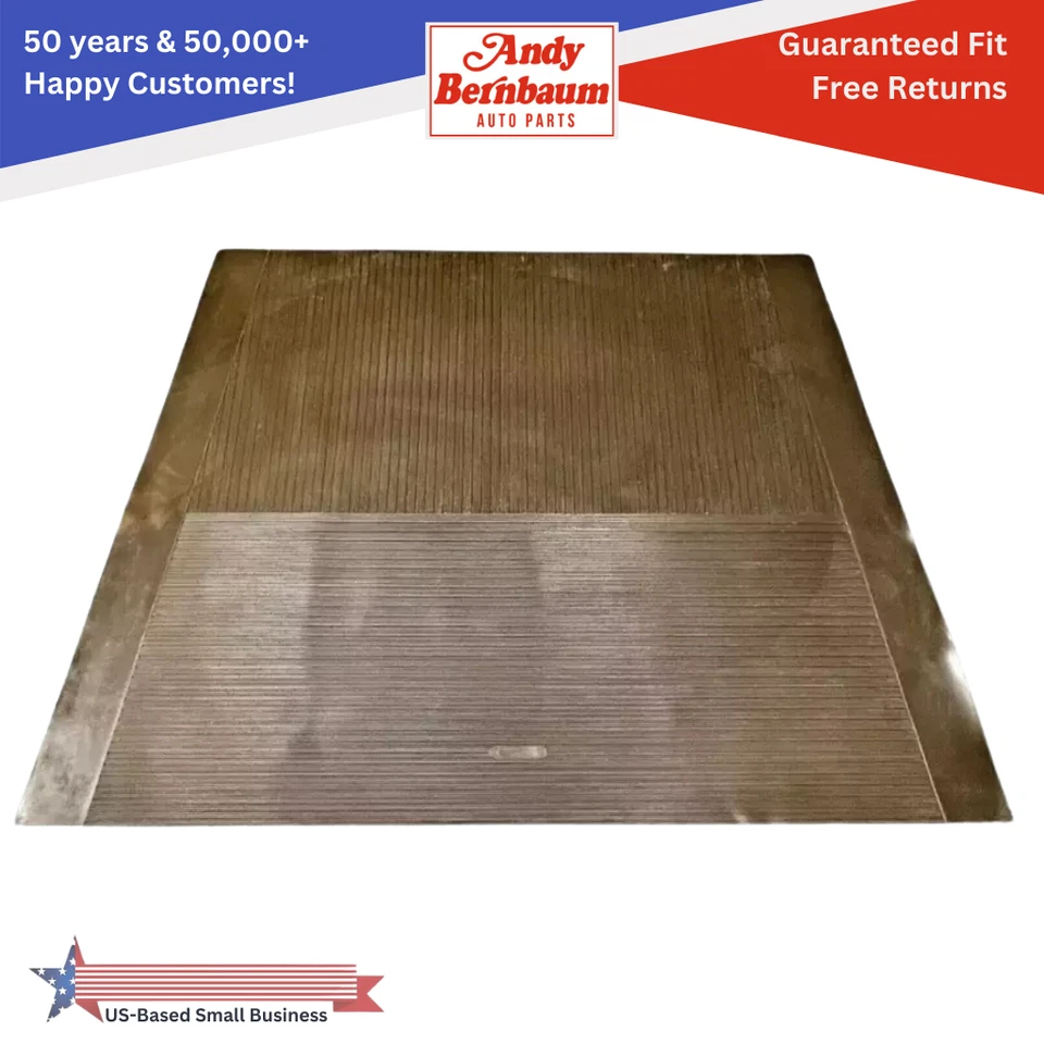 Para 1936-1941 Plymouth DeSoto Chrysler Imperial Alfombrilla Cubierta de Goma Marrón Foto 1 de 4