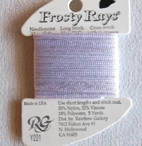 FROSTY RAYS FLOSS - You Choose-- Rainbow Gallery Cross Stitch/Needlepoint - Picture 1 of 7