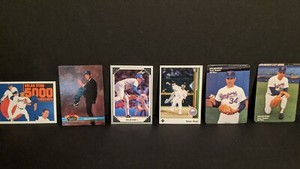 Mother's Cookies 1991 Nolan Ryan Baseball Collectible Cards 300 Win Cards (2) + 