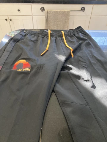MENS NBA NIKE THERMA FLEX Utah Jazz CITY EDITION Pants Black 3XL/T BLACK NWT Cover