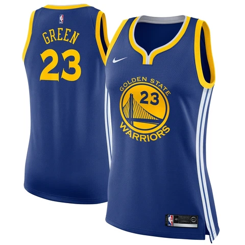 [867034-498] Womens Nike NBA GS Warriors Draymond Green Swingman Jersey Cover