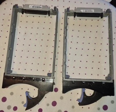 Pair of IBM 00N7281 X-Series SCSI Hard Drive Caddy tray 3.5" - Image 1 of 2