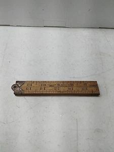 Vintage EAGLE No. 22  4 FOLD FOLDING RULE  24" - Picture 1 of 6