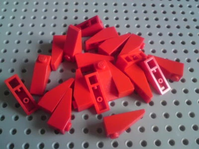 Lego Slope 33° 3x1 [4286] Red x20 - Image 1 of 2