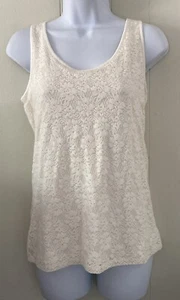 Sundance Ivory Lace Tank top Sz Small NWOT - Picture 1 of 7