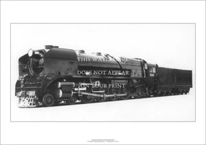 Locomotora de vapor Victorian Railways clase H impresión artística A2 - póster de 59 x 42 cm - Imagen 1 de 3