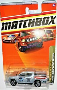 Matchbox 1/64 Scale Mitsubishi L200 Triton #77/100 Outdoor Sportsman Silver V46