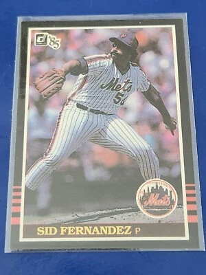 1985 Donruss Sid Fernandez Mets #563 - Image 1 of 2