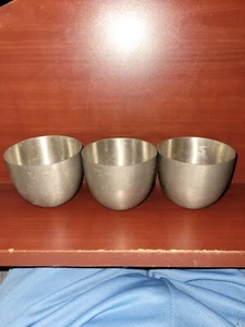 3 Kirk Pewter Jefferson Cup 223 By Hanle - No Engraving, 3 1/4", Read Condition - Picture 1 of 2