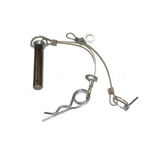 Tow Hitch Pin & Cable Replacement for Dual Hitch 3500KG 50MM Ball & Pin Plated - Picture 1 of 1