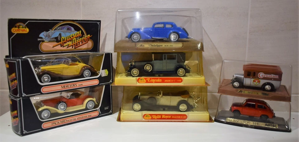 ЛИТАЯ МОДЕЛЬ АВТОМОБИЛЯ GUISVAL DELAHAYE BRISTOL VAN ROLLS PHANTOM 1929 ЛИНКОЛЬН 1928 - Изображение 1 из 1