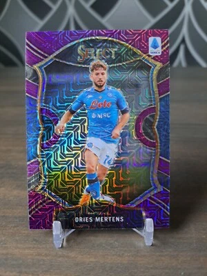 2020-21 Panini Chronicles Select 6 Dries Mertens PURPLE MOJO PRIZM Napoli soccer - Image 1 of 2
