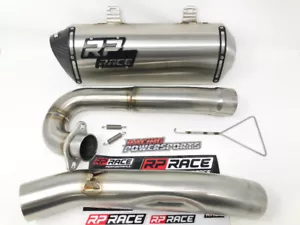 RP Race Complete Exhaust Shorty System Yamaha YFZ450R All Years - Picture 1 of 2