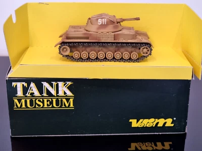 Tank Museum 1943 German PZ IV Kugelblitz Flakpanzer Tank 1/50 Verem Solido - Image 1 of 4