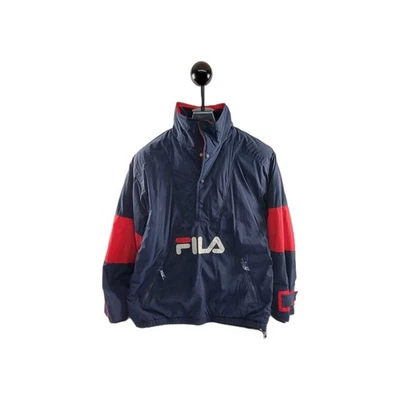 Vintage Fila  1/2 Zip Pullover Fleece Insulated  Jacket Men's Size M - Image 1 of 4