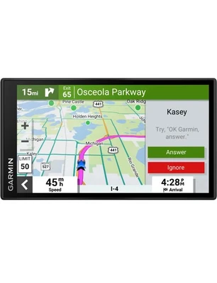 Garmin - DriveSmart 66 6" GPS with Built-In Bluetooth, Map Updates and Traffi... - Image 1 of 2