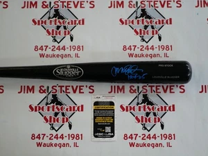 RYNE SANDBERG SIGNED BLACK LOUISVILLE SLUGGER BAT INSCRIBED W/ "HOF 05" JSA COA - Picture 1 of 3