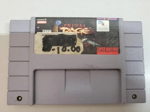 Primal Rage Super Nintendo SNES Game Cartridge Only 1995 Tested - Picture 1 of 3