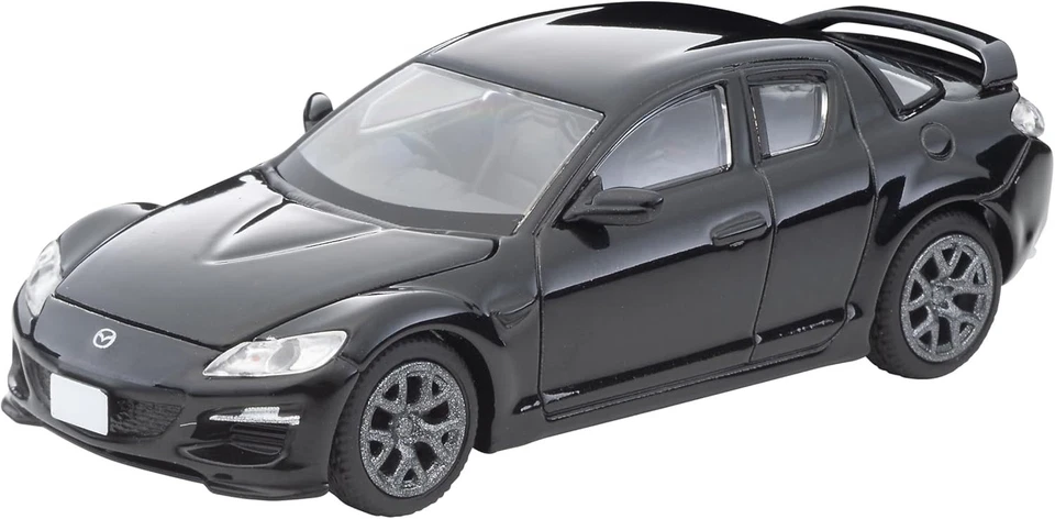 Tomica Limited 复古 2008 马自达 RX-8 TypeRS 黑色压铸汽车模型 LV-N314C — 第 1/4 张图片