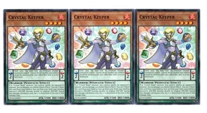 Yugioh - 3X Guardián de Cristal - Común - Ilimitado - FLOD-EN093 - Casi Como Nuevo - Imagen 1 de 1