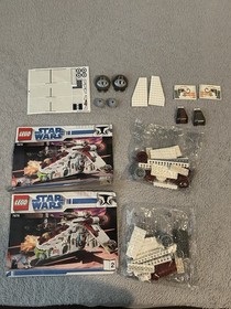 LEGO Star Wars: Republic Attack Gunship (7676) PARTS Incomplete
