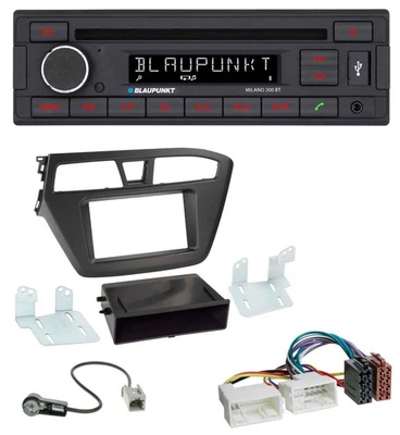 Blaupunkt MP3 USB CD Bluetooth AUX Autoradio für Hyundai i20 (2014-2020) - Bild 1 von 4
