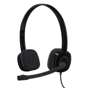 Logitech H151 Wired Headset, Stereo Headphones with Rotating Noise-Cancelling Mi - Imagen 1 de 8