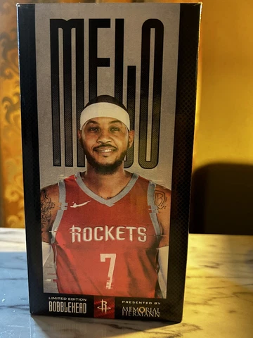 Houston Rockets Carmelo Anthony Bobblehead SGA LA Lakers RARE Cover