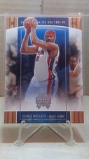 2004-05 Skybox Fresh Ink Rasheed Wallace  Detroit Pistons Baskeball Card #9 