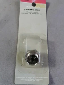 Radio Shack Archer 274-002 4 Pin Mic Jack - Picture 1 of 3