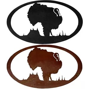 Turkey Oval Metal Decor - Bild 1 von 4